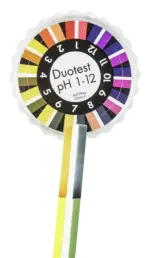 Macherey-Nagel DUOTEST pH Testpapier pH 1-12 Farbabgleich Auswertung Indikatorstreifen 90301