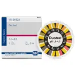 Macherey-Nagel DUOTEST pH Testpapier pH 1,0-4,3 Rolle Drehdeckeldose mit Verkaufsverpackung 90302