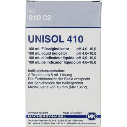 Macherey-Nagel UNISOL 410 Flüssigindikator pH 4,0–10,0 REF 91002