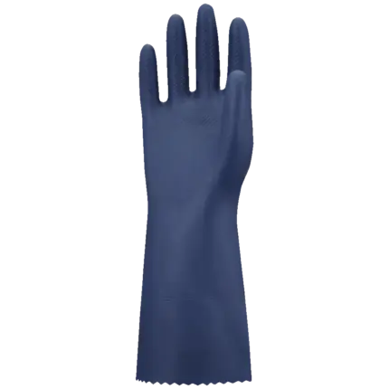 SHOWA CN740 chemikalienbeständiger Schutzhandschuh aus Nitril mit langer Stulpe im freigestellten Format