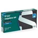 Semperguard Sapphire XP black Einmal-Untersuchungshandschuh, Nitril, puderfrei, schwarz, Länge 240 mm – Bild 2