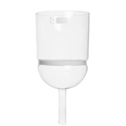 DURAN Büchner-Filtrationstrichter mit Sinterplatte, 1000 ml, Borosilikatglas 3.3, Trichter mit integrierter Filterplatte in Vorderansicht im freigestellten Format