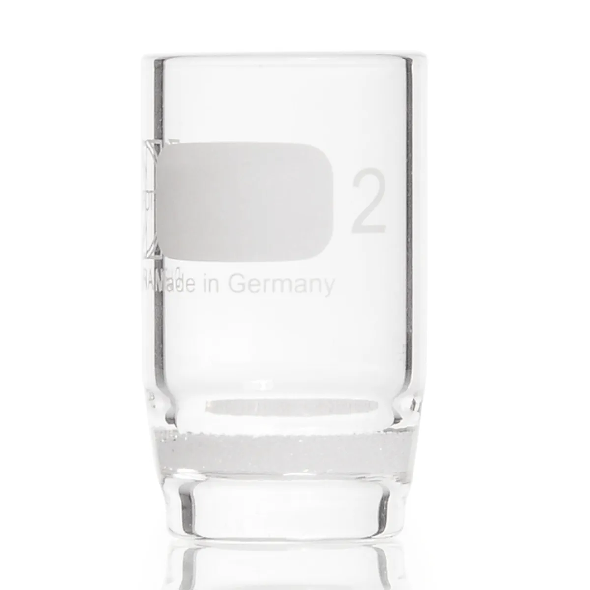 DURAN Gooch-Filtertiegel mit Sinterplatte 8 ml DURAN Gooch-Filtertiegel mit Sinterplatte, 8 ml, Borosilikatglas 3.3, Filtertiegel mit integrierter Sinterplatte in Vorderansicht im freigestellten Format