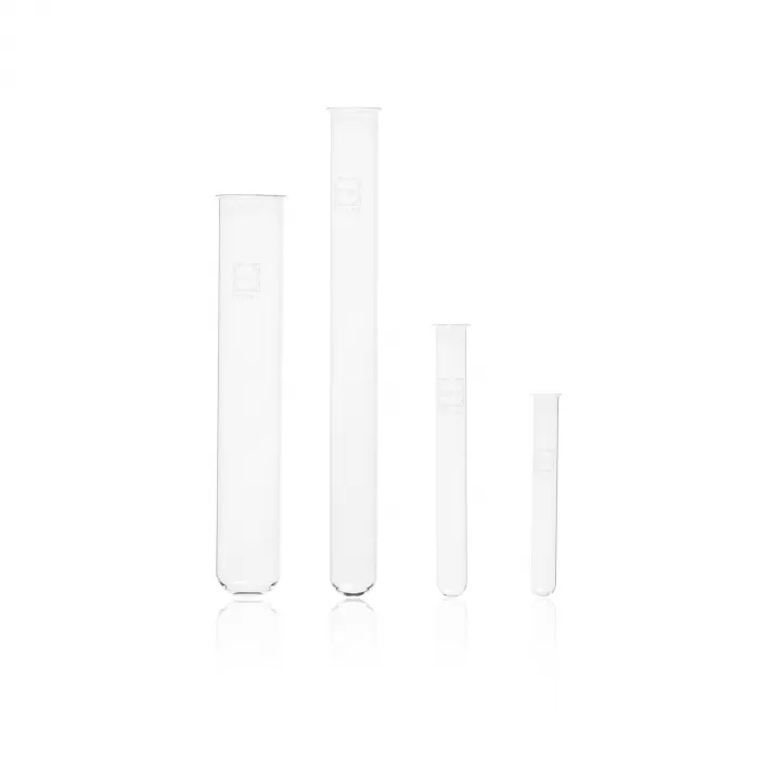 DURAN FIOLAX Reagenzglas aus Borosilikatglas 4.9, Rundboden, Perlenrand DURAN FIOLAX Reagenzglas aus Borosilikatglas 4.9, Rundboden, Perlenrand – Bild 1