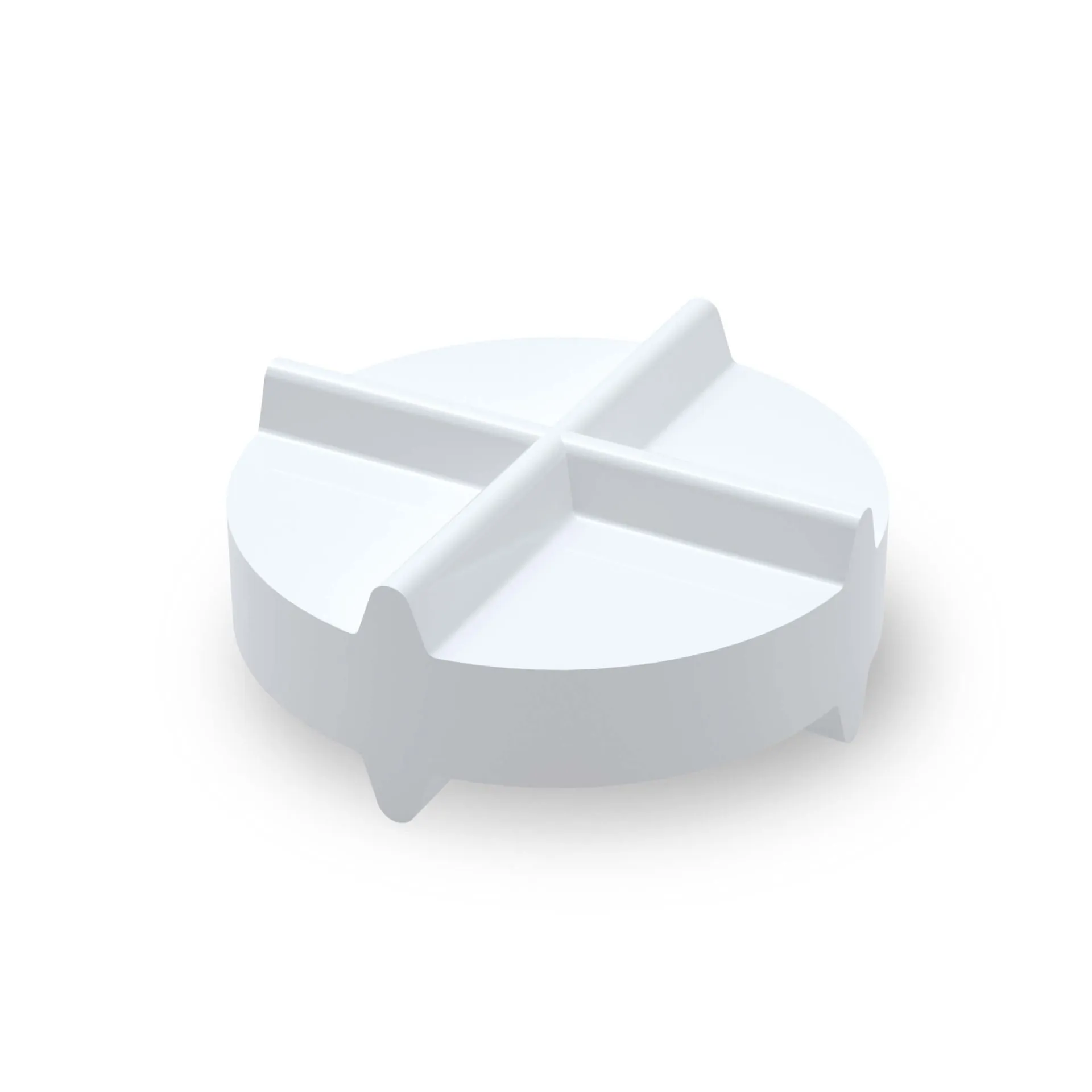 BOLA Tabletten-Magnetrührstab PTFE Alnico-5-Kern Weißer BOLA Tabletten-Magnetrührstab mit PTFE-Ummantelung und Alnico-5-Kern für optimales Rühren im Labor.