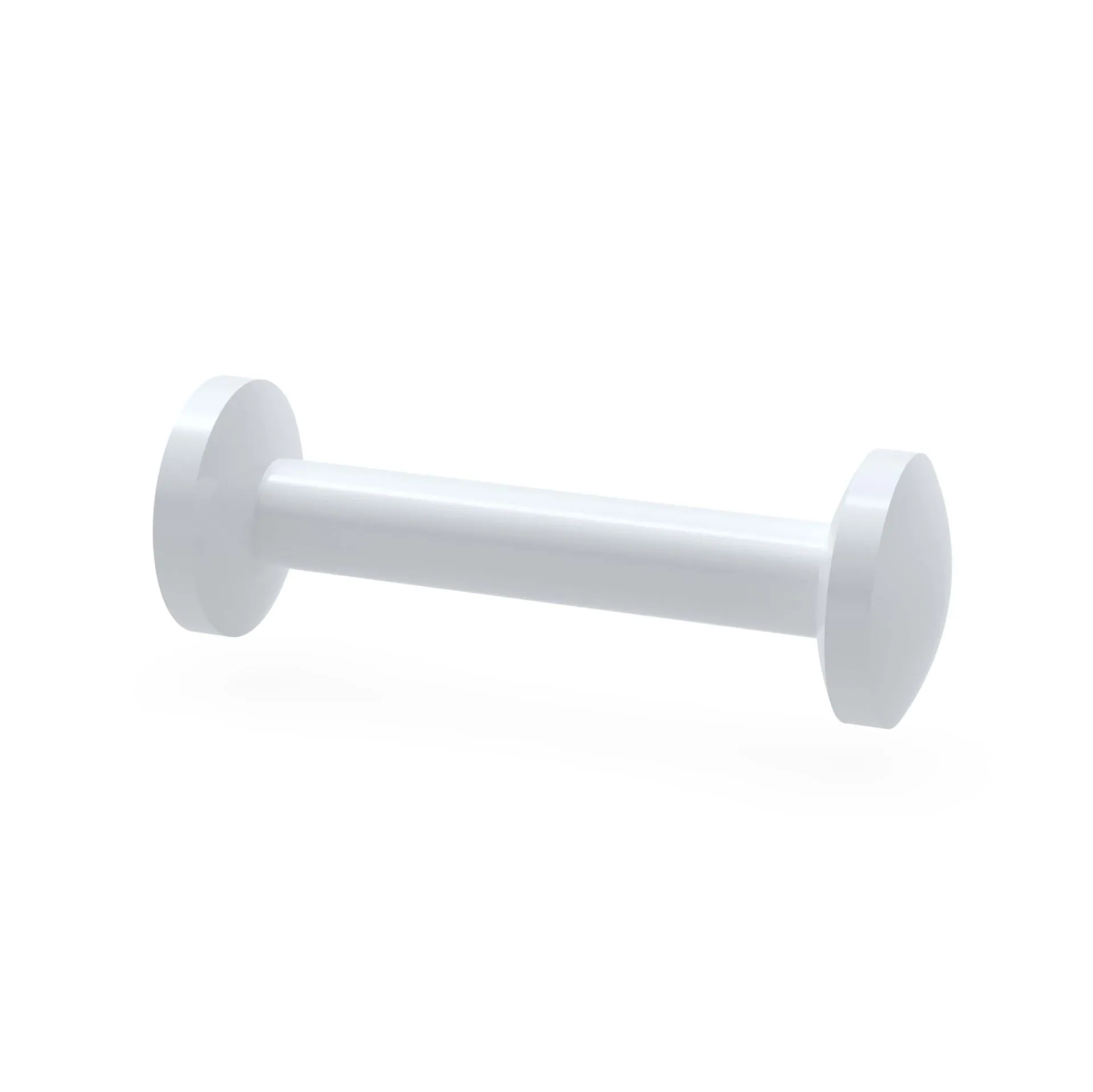 BOLA Hantel-Magnetrührstab PTFE Alnico-5-Kern Weißer BOLA Hantel-Magnetrührstab mit PTFE-Ummantelung und Alnico-5-Kern für effektives Rühren im Labor.