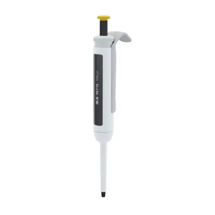 IKA PETTE fix mechanische Einkanal-Fixvolumen-Pipette 100 µl mit DLC-beschichtetem Edelstahl-Kolben nach ISO 8655.