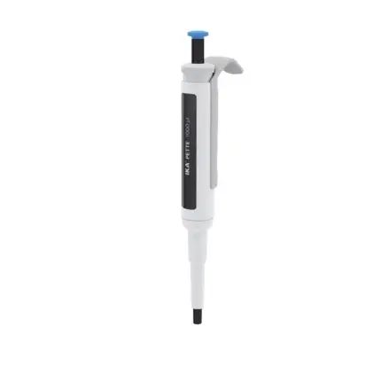 IKA PETTE fix mechanische Einkanal-Fixvolumen-Pipette 1000 µl mit PPSU-Kolben nach ISO 8655.