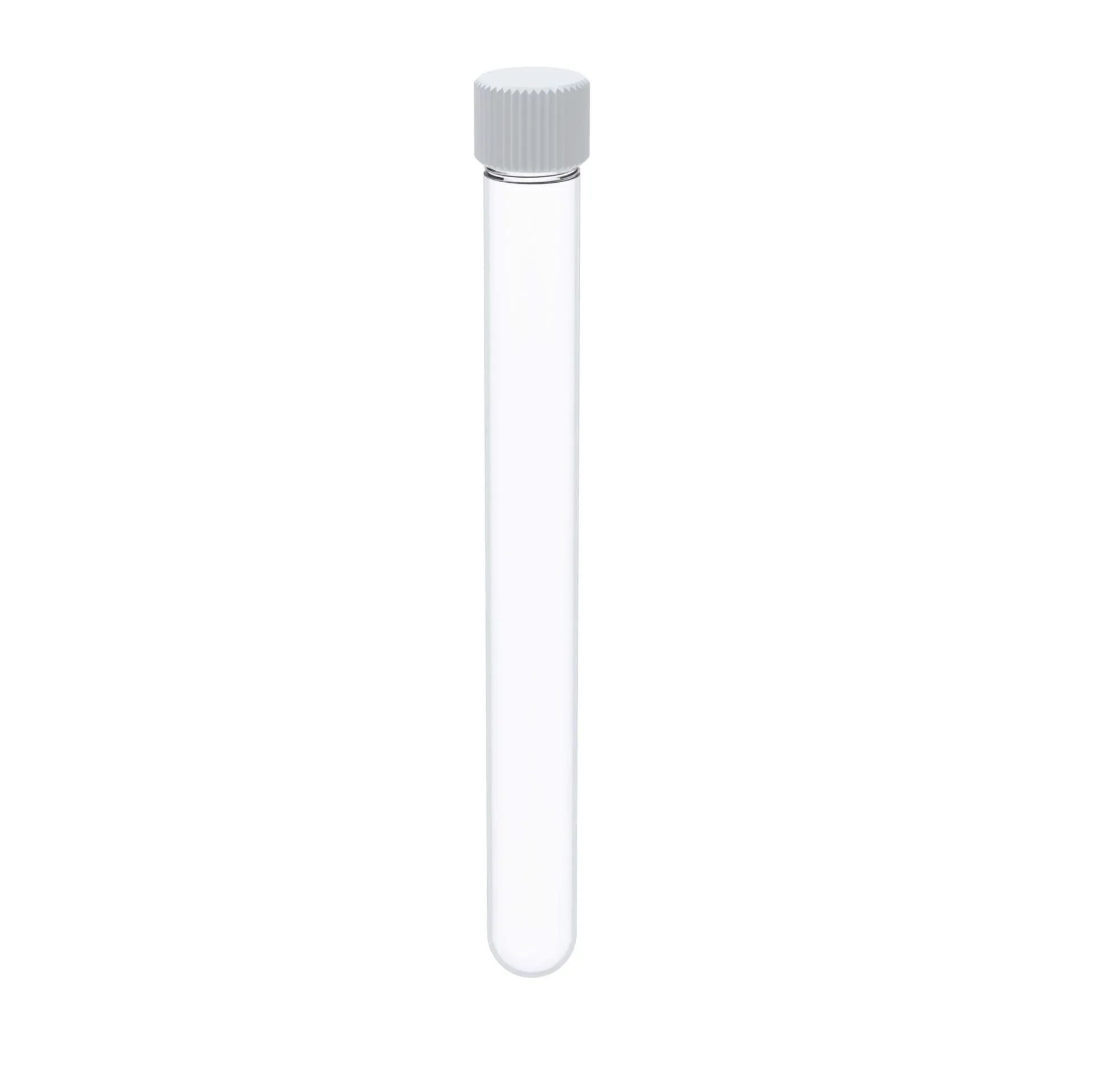 BOLA PFA Reagenzröhrchen mit PTFE Schraubkappe Transparentes BOLA PFA-Reagenzröhrchen mit PTFE-Schraubkappe, FDA-konform und temperaturbeständig für Labore.