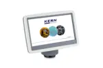 KERN Mikroskopkamera mit LCD Display in Vorderansicht mit KERN Optics Logo