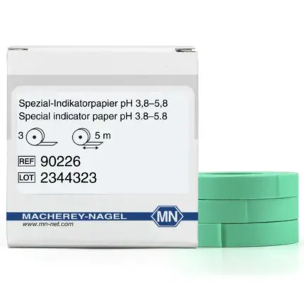 Macherey-Nagel Spezial Indikatorpapier pH 3,8-5,8 Rolle Nachfuellpack 3 Rollen 90226