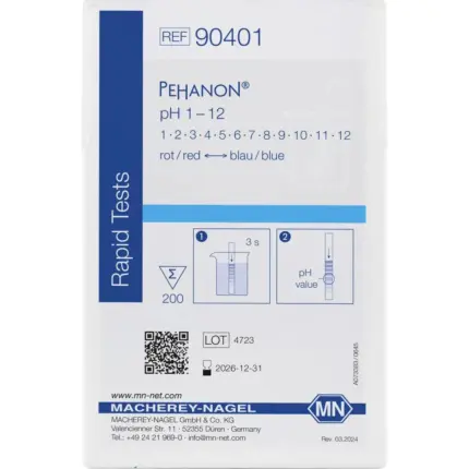 Macherey-Nagel PEHANON pH Teststreifen pH 1-12 Verkaufsverpackung 200 Stück 90401
