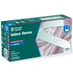 semperguard® latex force™ Einmal-Untersuchungshandschuh, Latex, puderfrei, naturweiß, Länge 240 mm – Bild 2